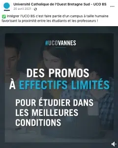 Campagne d'inscription | UCO BS